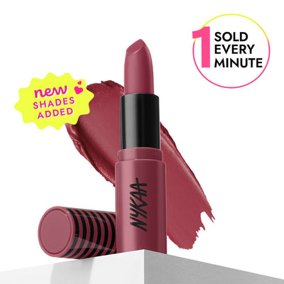 Nykaa Cosmetics So Creme! Creamy Matte Lipstick - Break a Leg