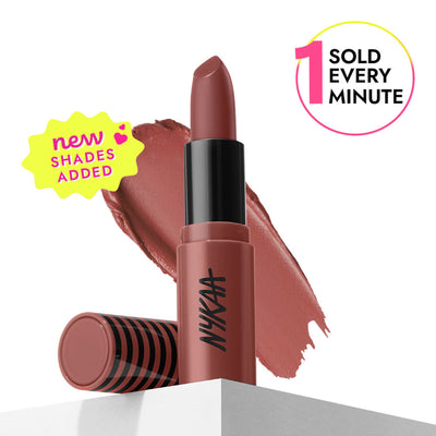 Nykaa Cosmetics So Creme! Creamy Matte Lipstick - You're Latte