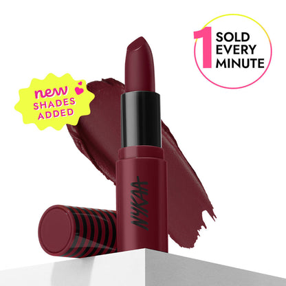 Nykaa Cosmetics So Creme! Creamy Matte Lipstick - Nailed It
