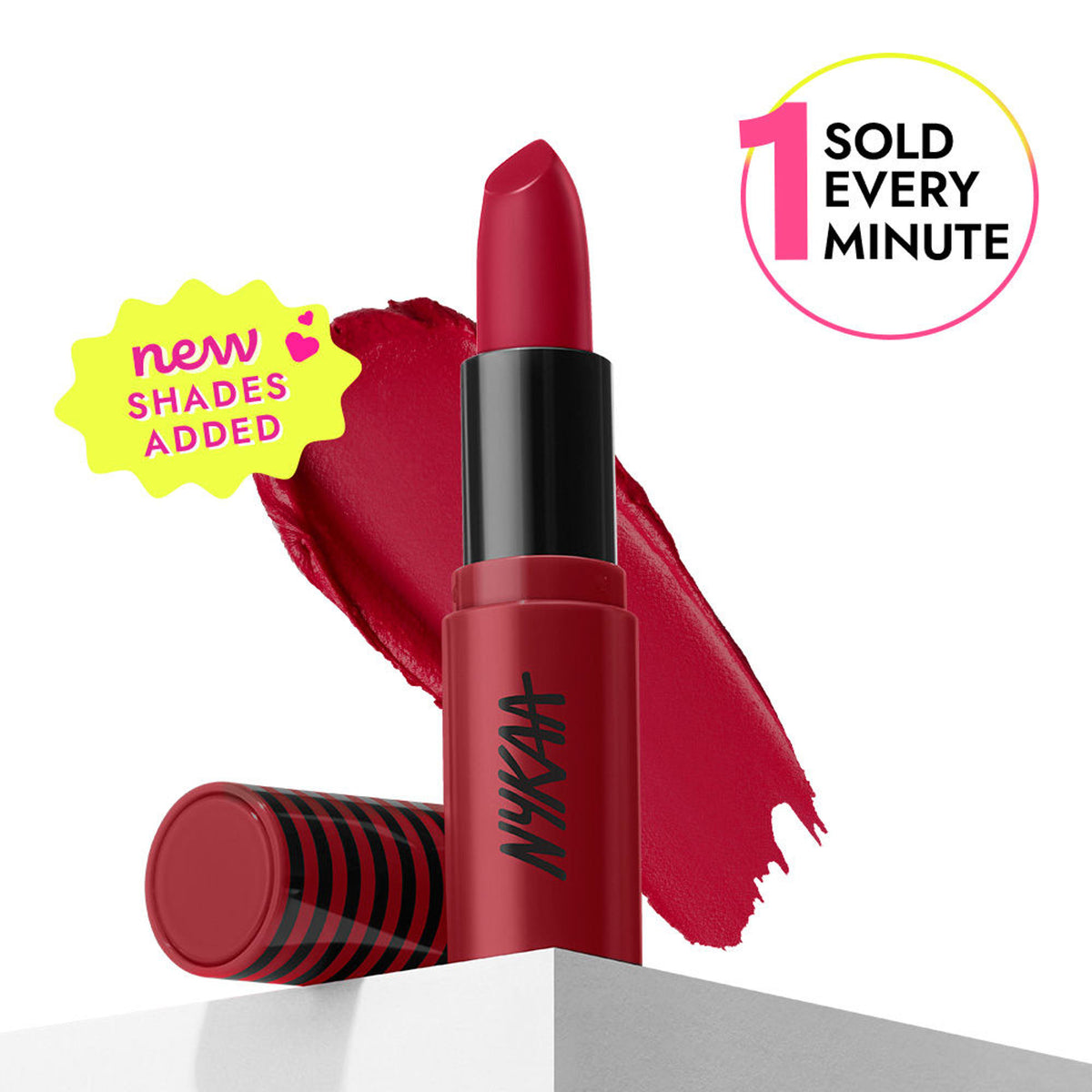 Nykaa Cosmetics So Creme! Creamy Matte Lipstick - On Fire