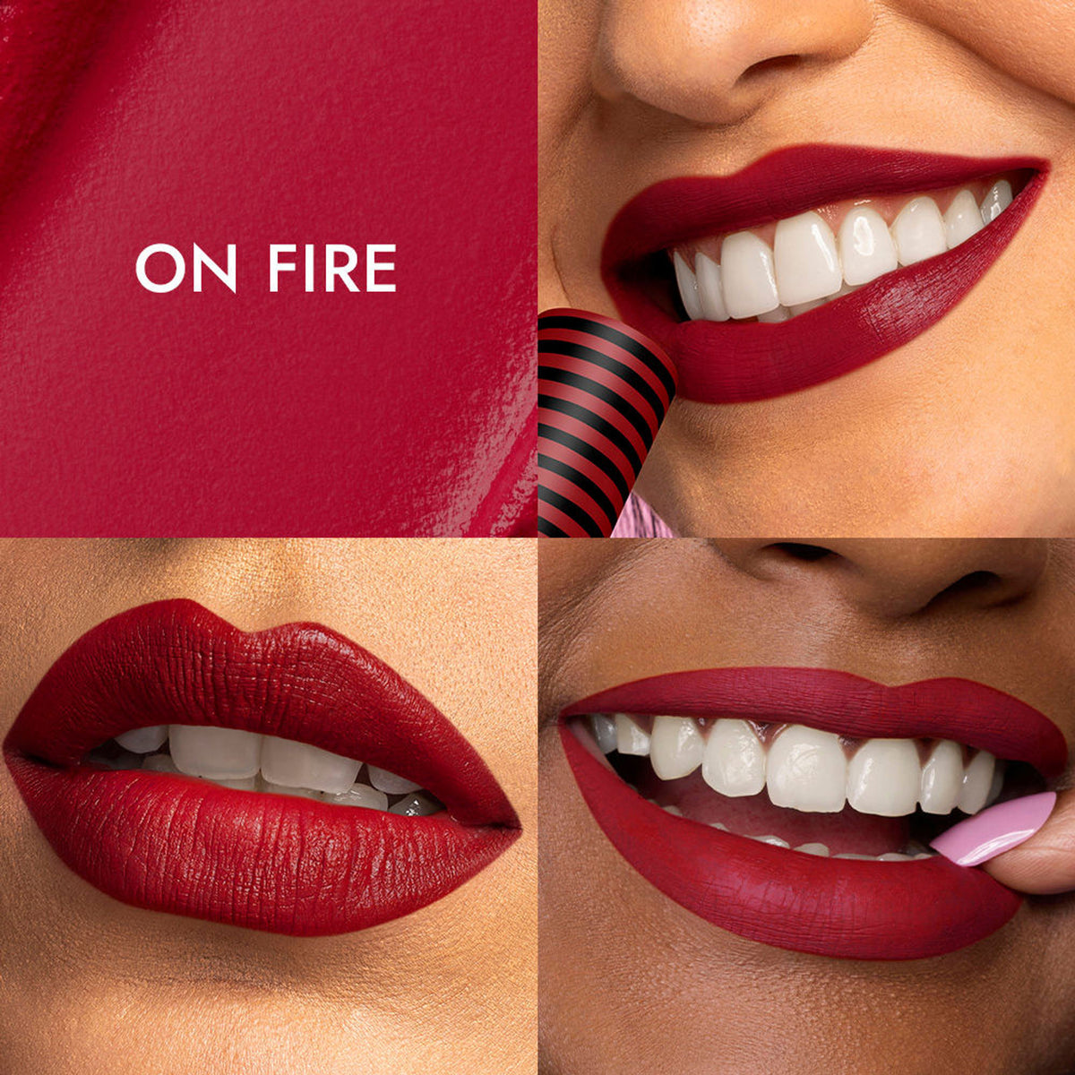 Nykaa Cosmetics So Creme! Creamy Matte Lipstick - On Fire
