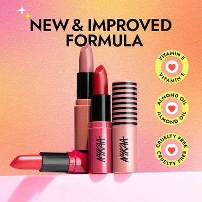 Nykaa Cosmetics So Creme! Creamy Matte Lipstick - Bon Appetit Baby