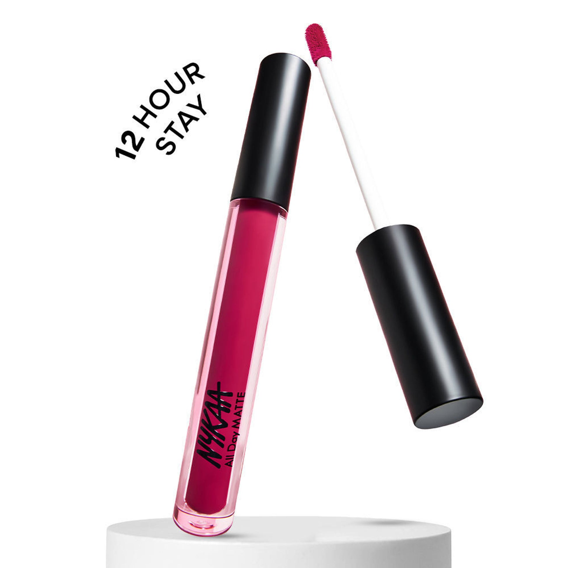 Nykaa All Day Matte Long Lasting Transferproof Liquid Lipstick - Dream Wife - Deep Pink