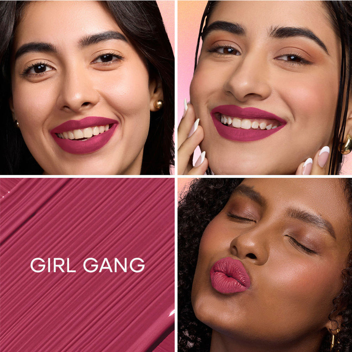 Nykaa All Day Matte Long Lasting Transferproof Liquid Lipstick - Girl Gang - Berry