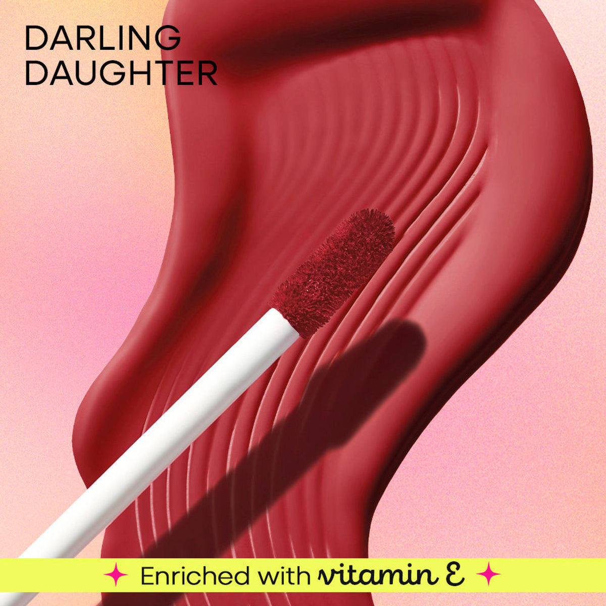 Nykaa All Day Matte Long Lasting Transferproof Liquid Lipstick in Darling Daughter soft pink nude from Nykaa Cosmetics.