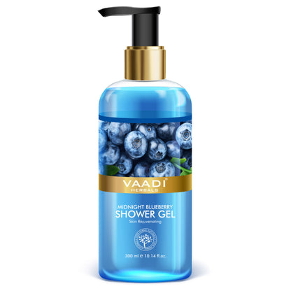 Vaadi Herbals Midnight Blueberry Shower Gel
