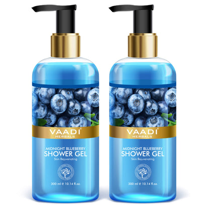 Vaadi Herbals Midnight Blueberry Shower Gel (Pack of 2)