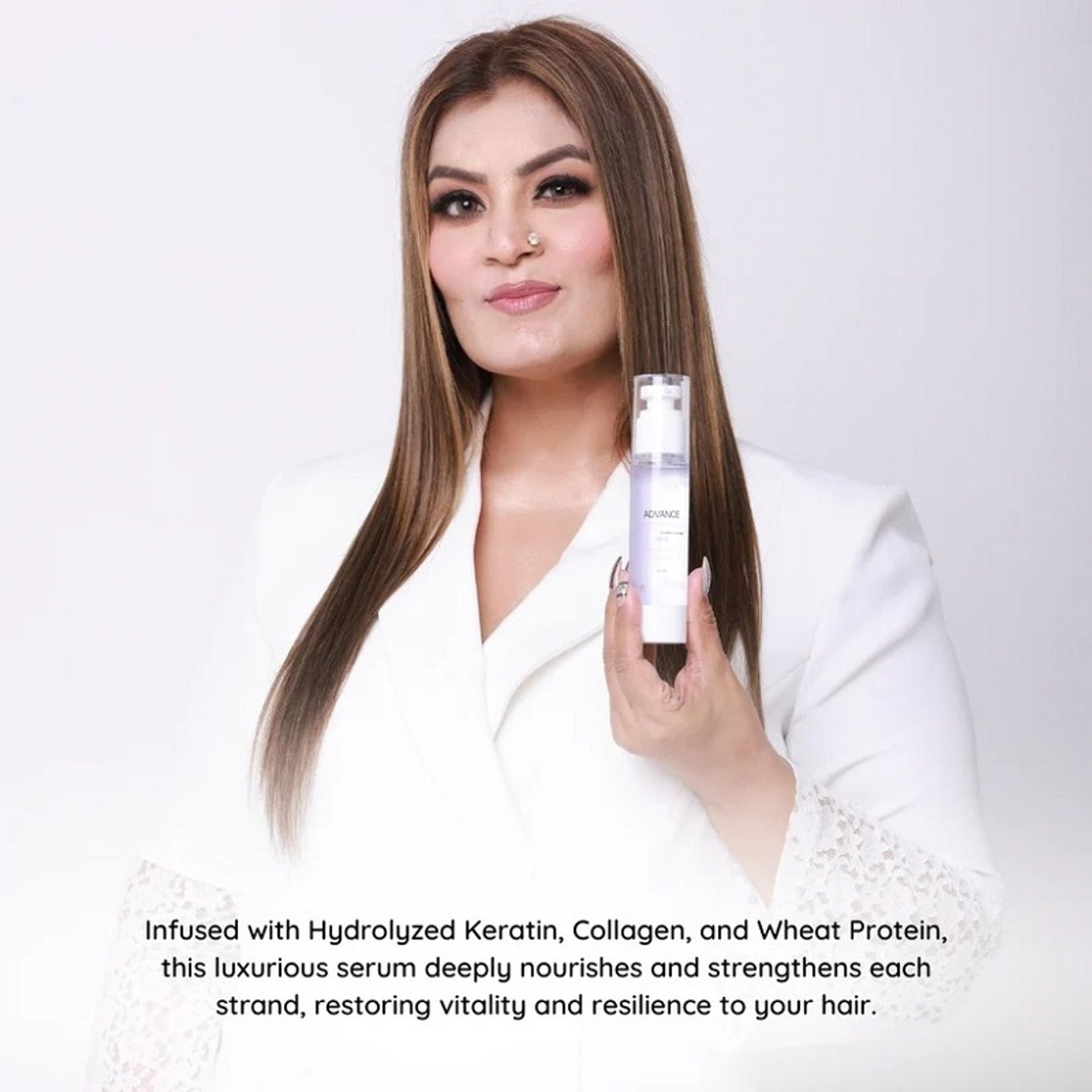 SUROSKIE Advance Glass Hair Serum For Shine & Frizz Control