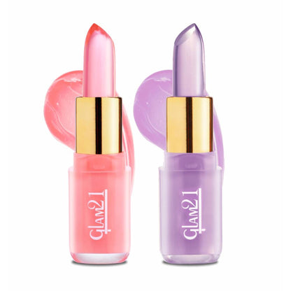 GLAM21 Jelly Pop Color Change Fruity Gel Lipstick - Cranberry N Blueberry Purple