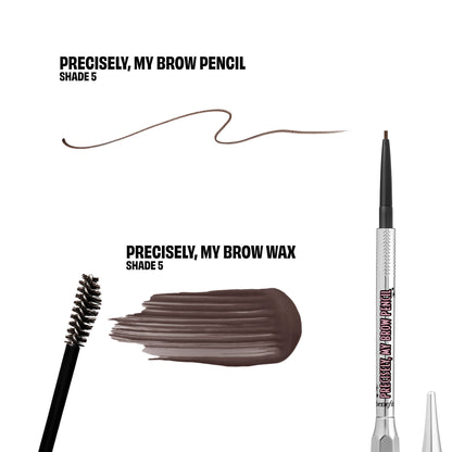 Benefit Cosmetics Precisely, My Brow Pack Brow Pencil & Wax Duo Warm Black Brown