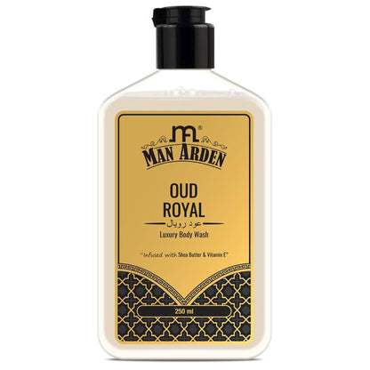 Man Arden Oud Royal Luxury Body Wash Infused With Shea Butter & Vitamin E