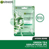 Garnier Skin Naturals Face Serum Sheet Mask - Green Tea