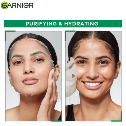 Garnier Skin Naturals Face Serum Sheet Mask - Green Tea