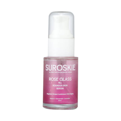 SUROSKIE Rose Glass Face Serum For Glowing & Bright Skin