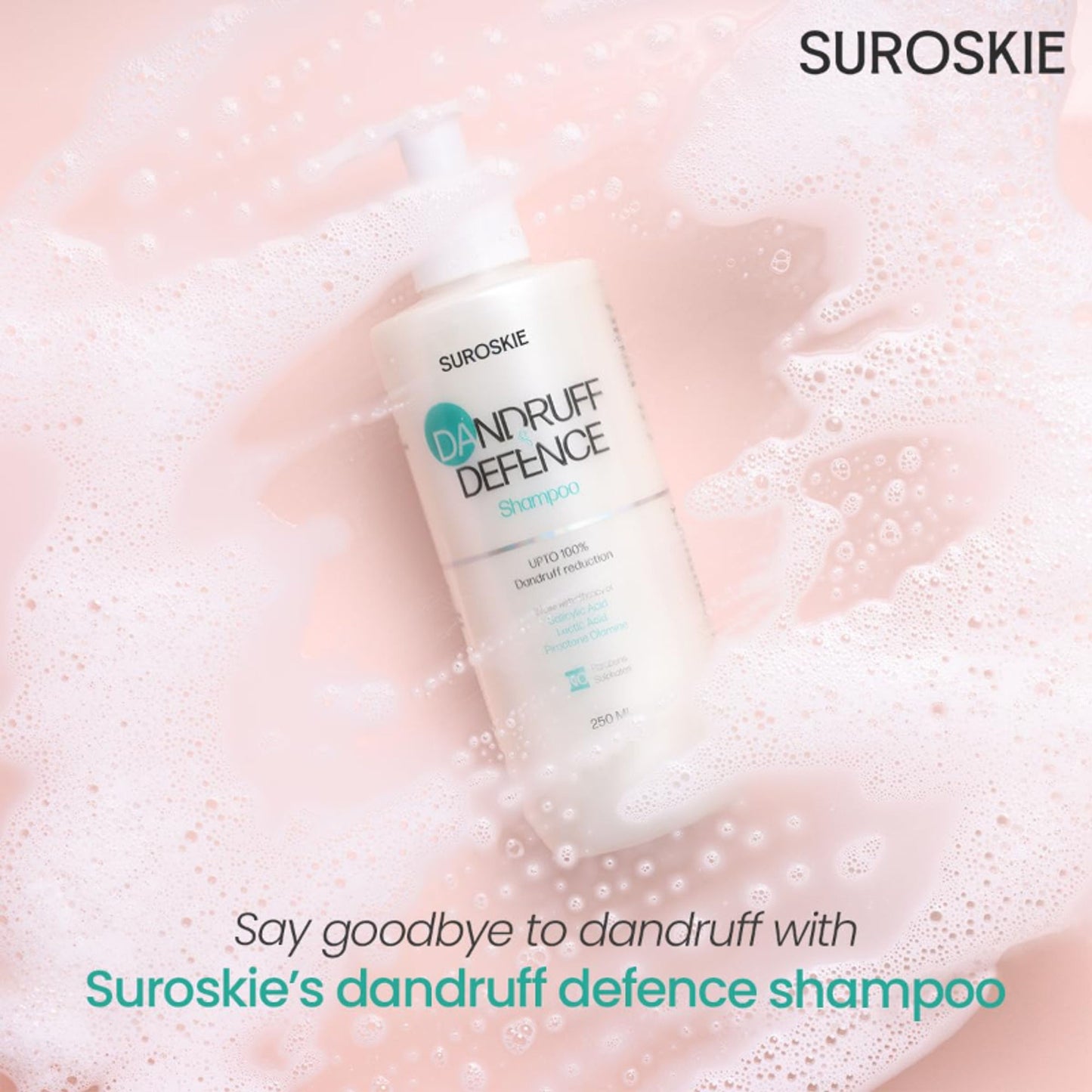 SUROSKIE Anti Dandruff Shampoo For Dandruff & Frizzy Hair