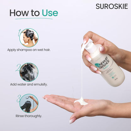 SUROSKIE Anti Dandruff Shampoo For Dandruff & Frizzy Hair