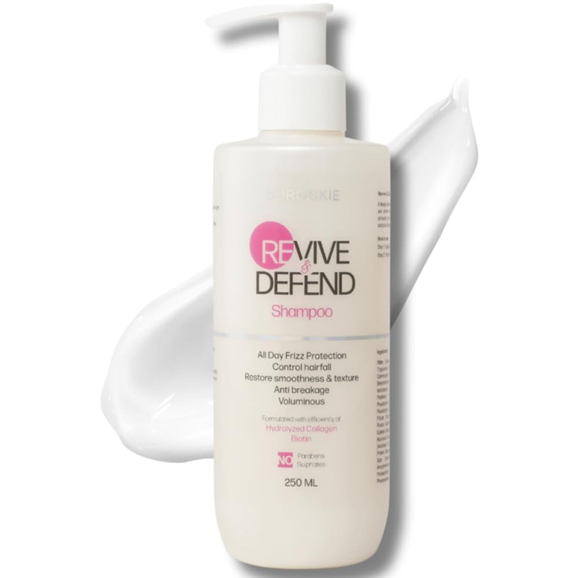 SUROSKIE Revive & Defend Shampoo For Dry & Frizzy Hair