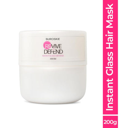 SUROSKIE Revive & Defend Hair Mask For Dry Frizzy & Damaged Hair