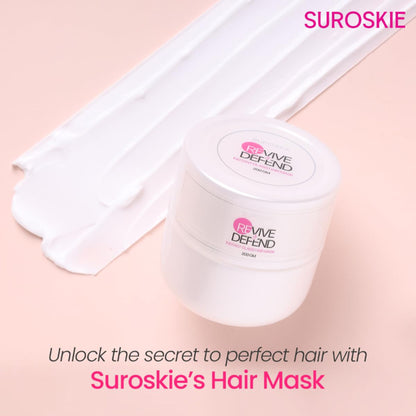 SUROSKIE Revive & Defend Hair Mask For Dry Frizzy & Damaged Hair
