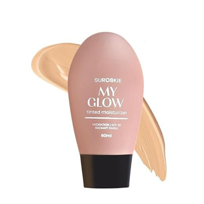 SUROSKIE My Glow All In One Tinted Sunscreen Glowy Finish Light Shade - Medium