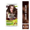 Garnier Hair Colouring Creme,Long-lasting,Smoothness & Shine,Color Naturals,Shade:5.32 Caramel Brown