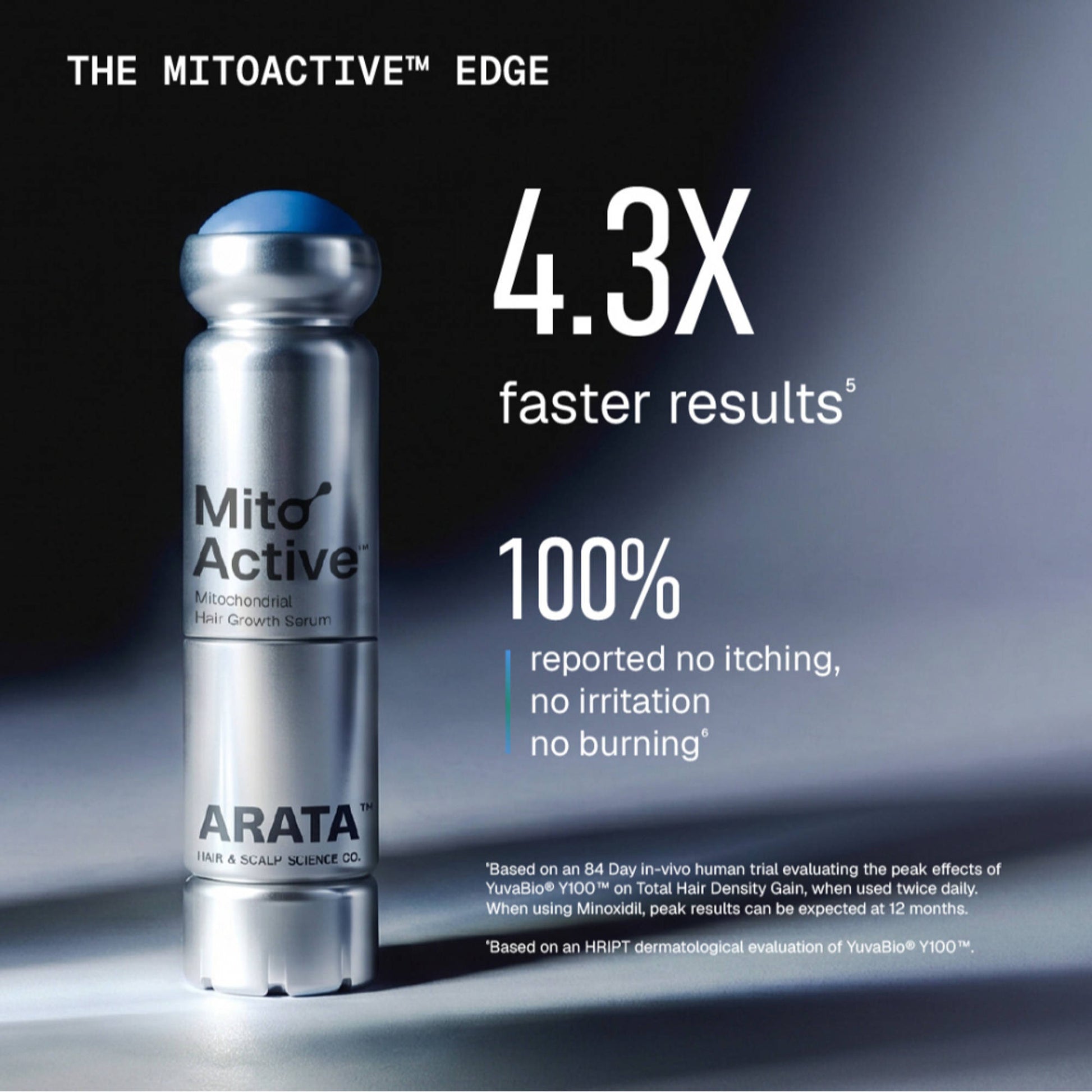 ARATA MitoActive Hair Growth Serum India's First Mitochondrial Hair Growth Serum Reduces Hair Fall