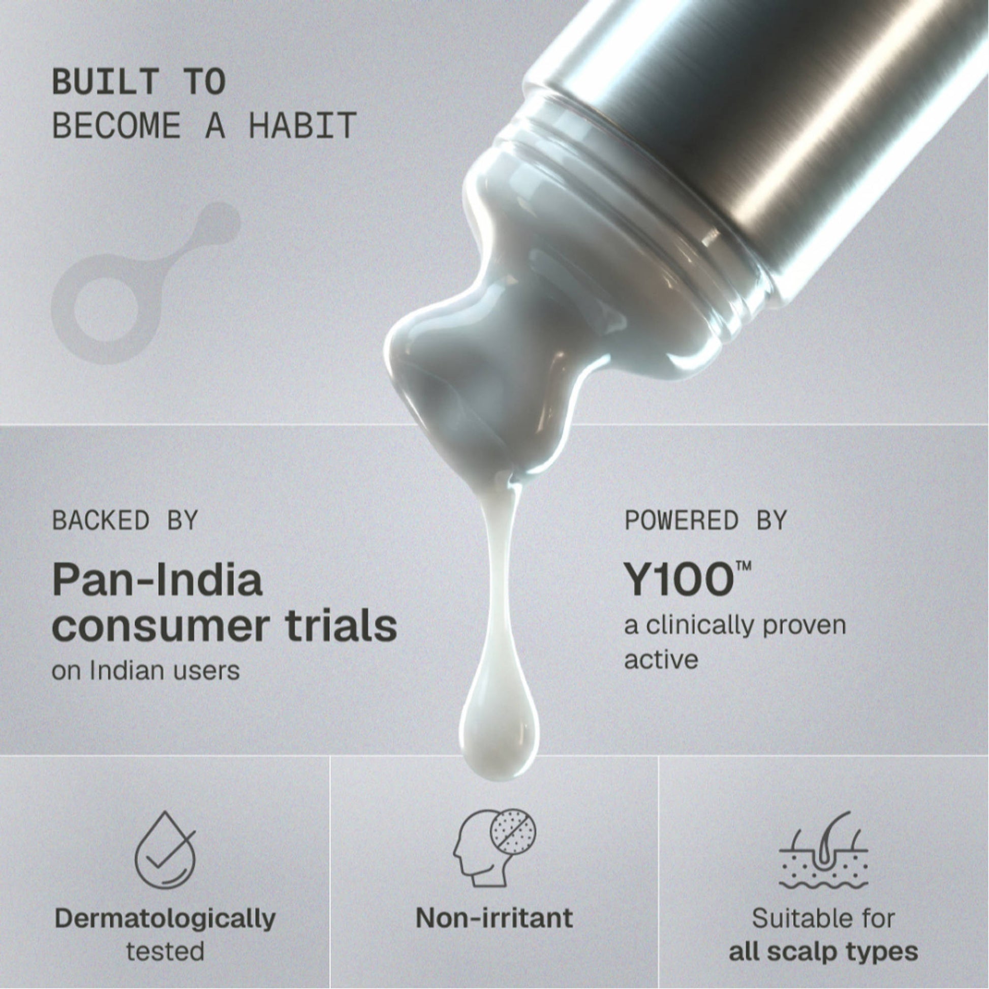 ARATA MitoActive Hair Growth Serum India's First Mitochondrial Hair Growth Serum Reduces Hair Fall