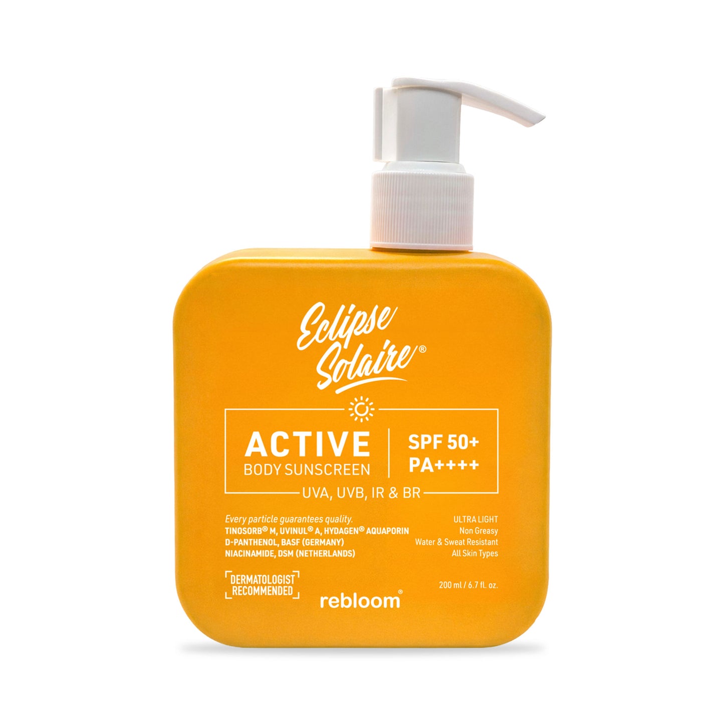 Eclipse Solaire Active Body Sunscreen SPF 50+ PA++++
