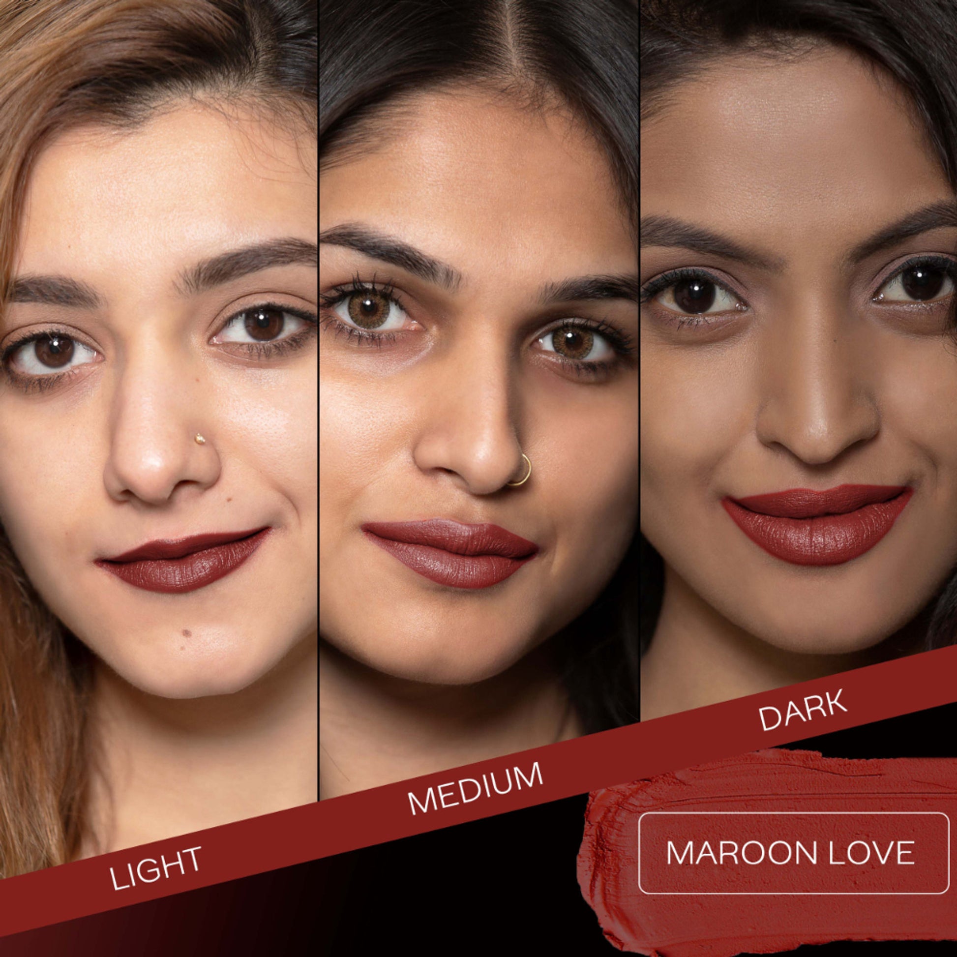 Faces Canada Weightless Matte Finish Lipstick - Maroon Love 06
