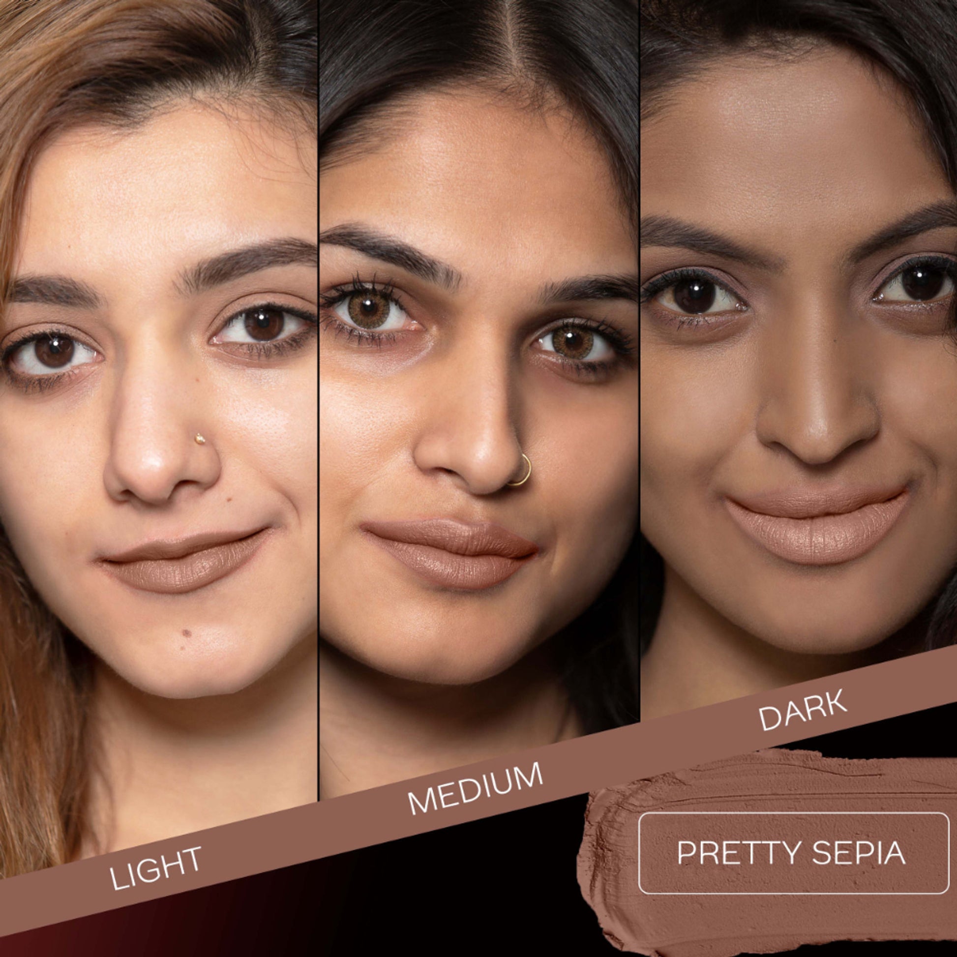 Faces Canada Weightless Matte Finish Lipstick - Pretty Sepia 08