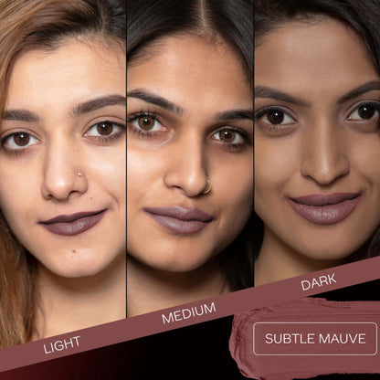 Faces Canada Weightless Matte Finish Lipstick - Subtle Mauve 10