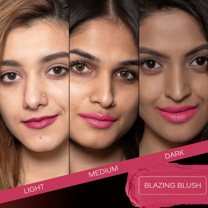 Faces Canada Weightless Matte Finish Lipstick - Blazing Blush 20