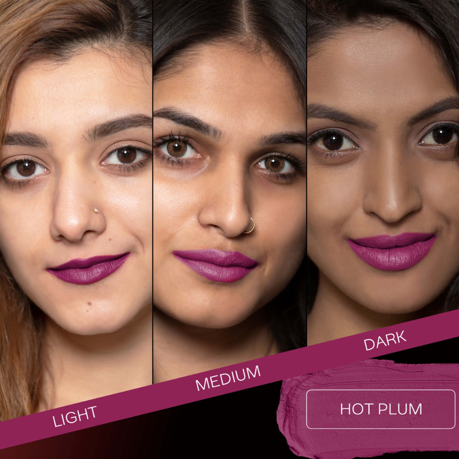 Faces Canada Weightless Matte Finish Lipstick - Hot Plum 24