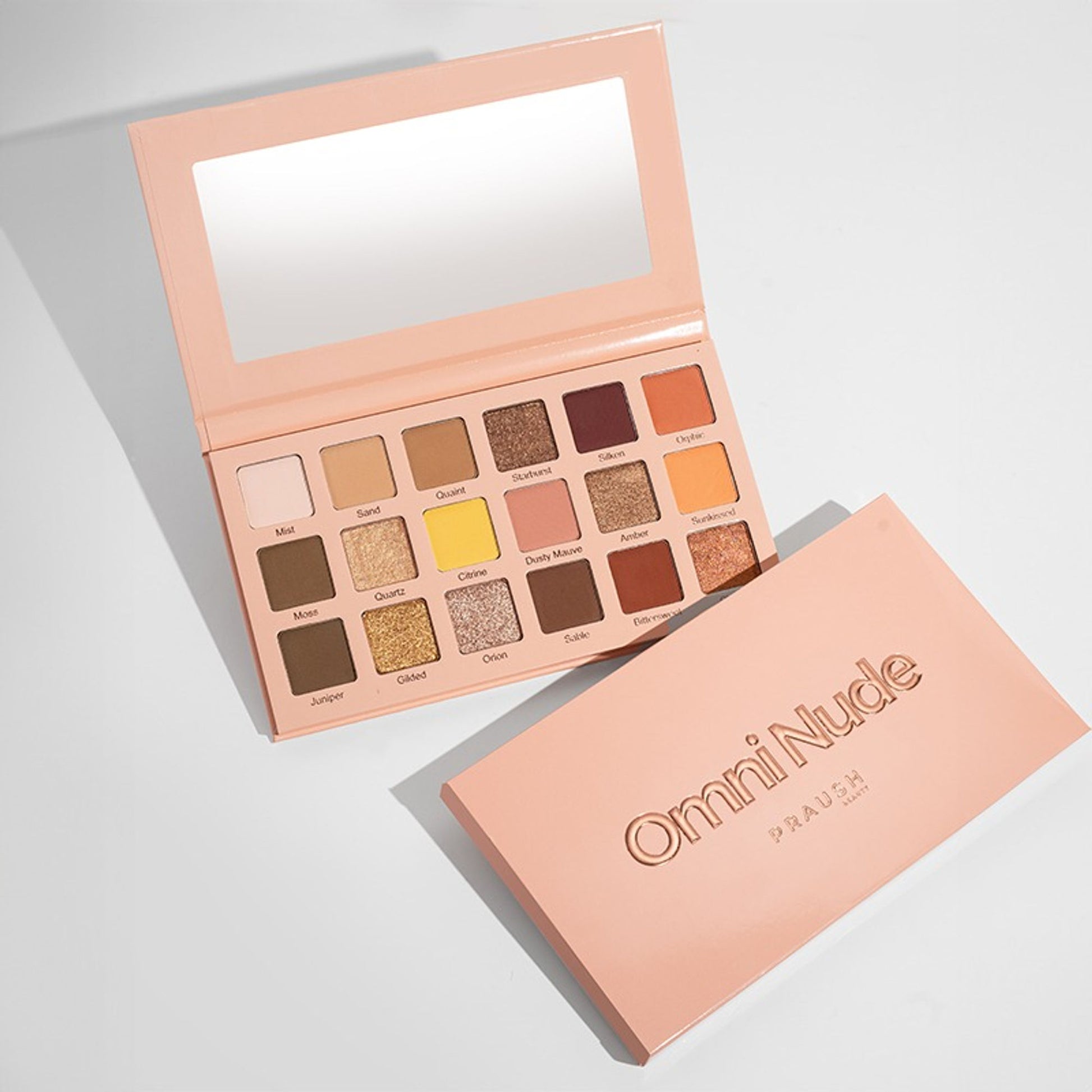 Praush Beauty Omni Nude Eyeshadow Palette With 18 Stunning Shades
