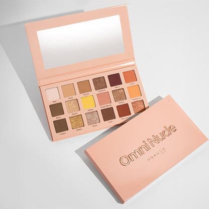 Praush Beauty Omni Nude Eyeshadow Palette With 18 Stunning Shades