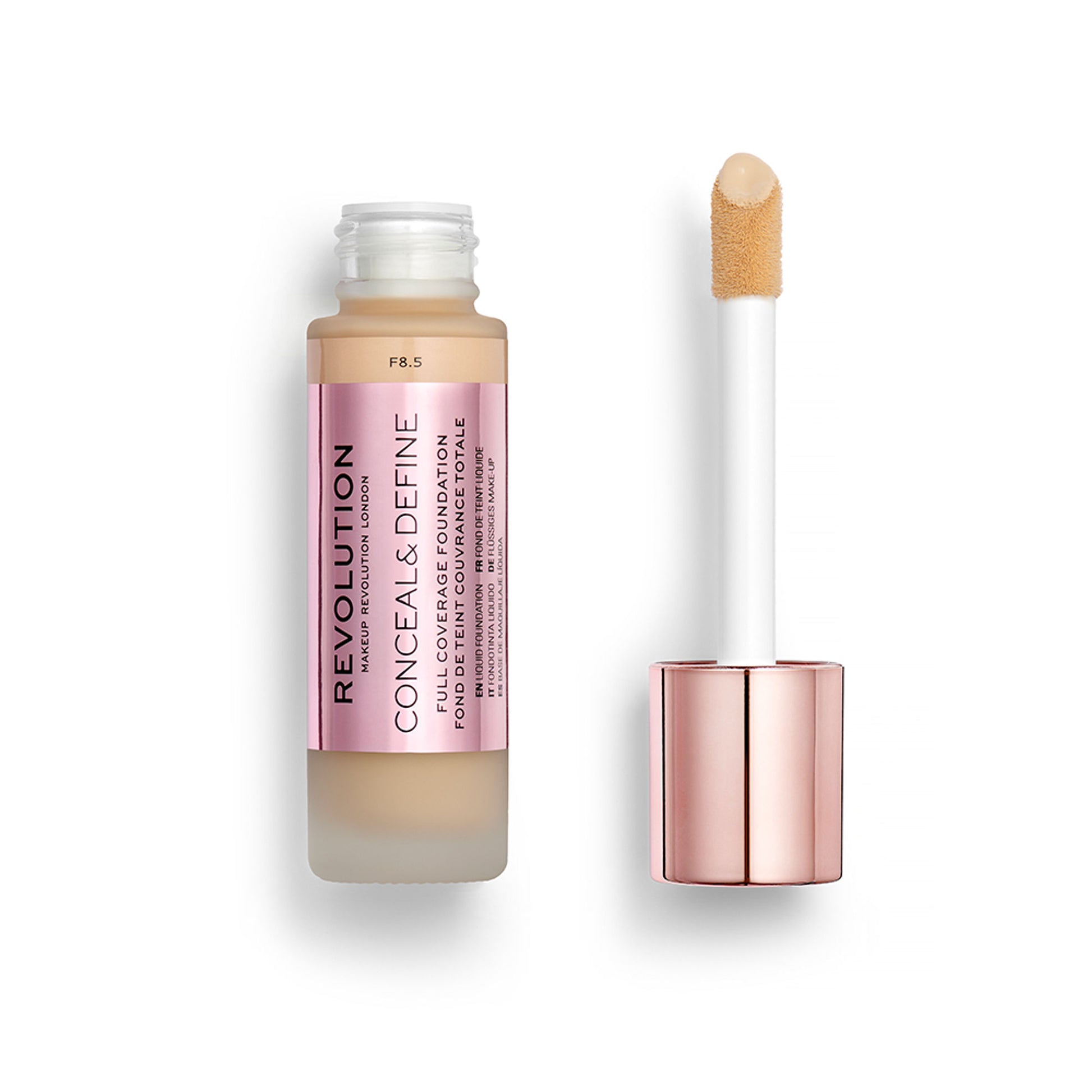 Makeup Revolution Conceal And Define Foundation - F8.5
