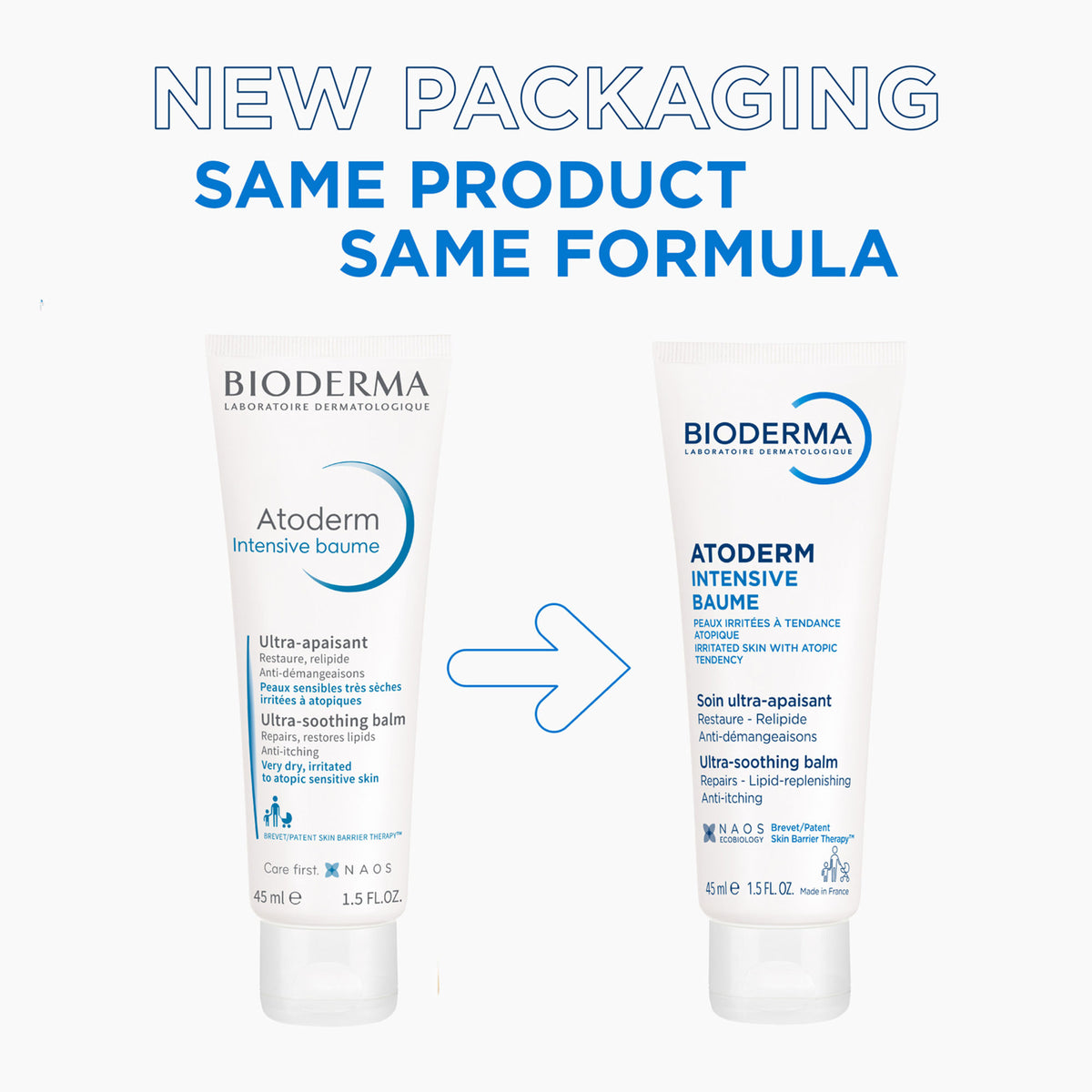 Bioderma Anti-Itching Balm-Atoderm Intensive Baume-Ceramides & Canola Oil-Eczema Prone Skin