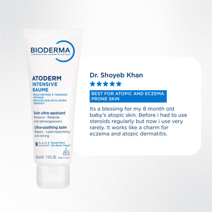 Bioderma Anti-Itching Balm-Atoderm Intensive Baume-Ceramides & Canola Oil-Eczema Prone Skin