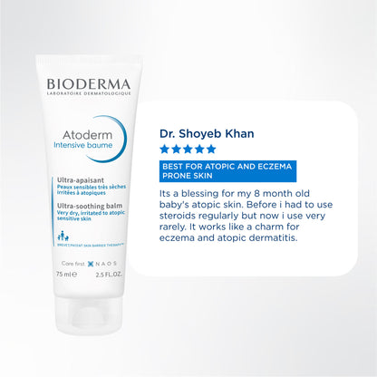 Bioderma Anti-Itching Balm-Atoderm Intensive Baume-Ceramides & Canola Oil-Eczema Prone Skin