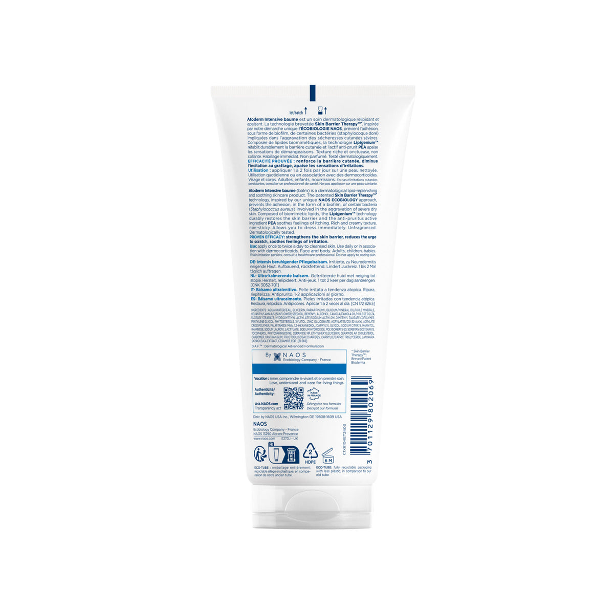 Bioderma Anti-Itching Balm-Atoderm Intensive Baume-Ceramides & Canola Oil-Eczema Prone Skin