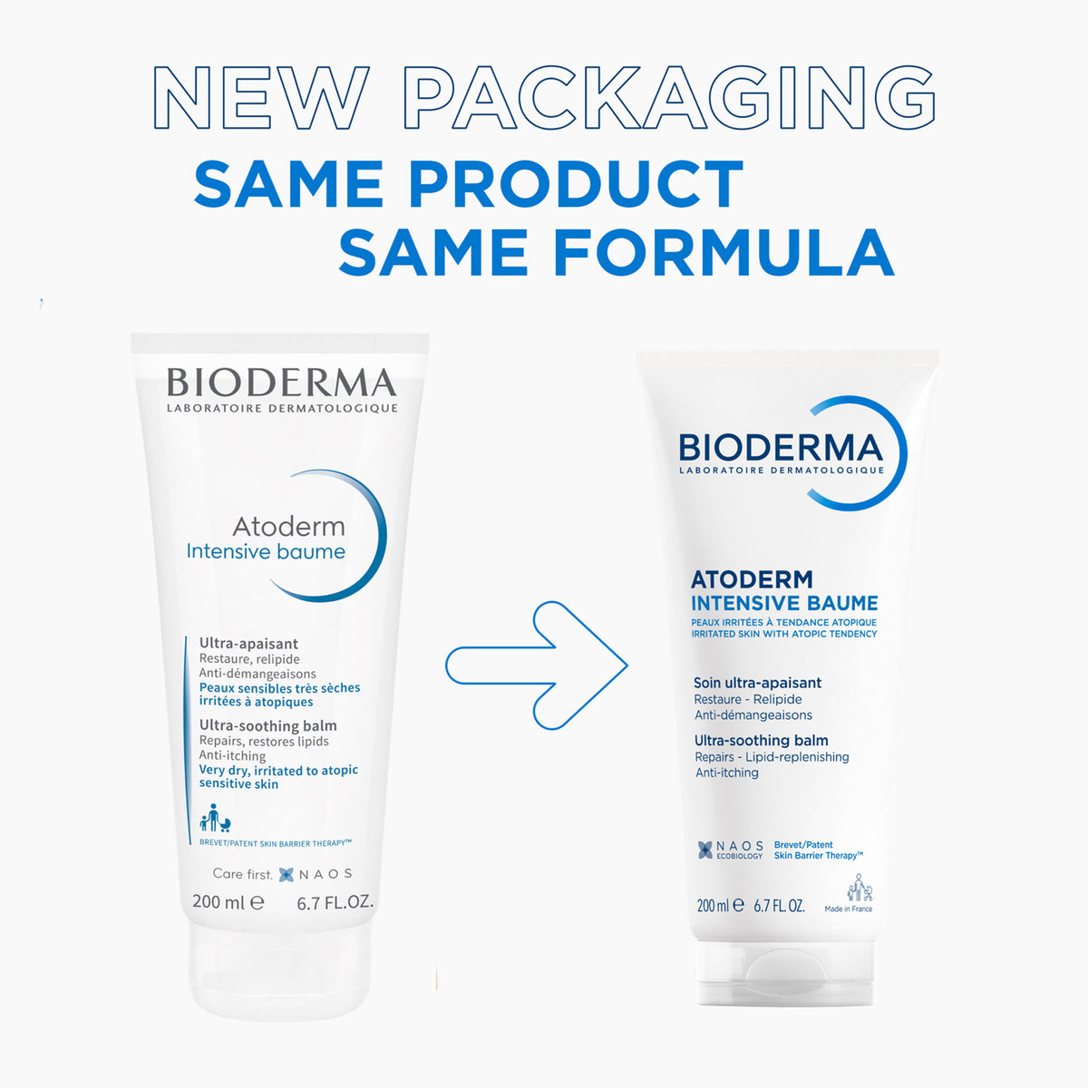 Bioderma Anti-Itching Balm-Atoderm Intensive Baume-Ceramides & Canola Oil-Eczema Prone Skin