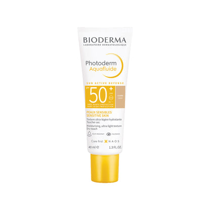 Bioderma Photoderm Aquafluide Claire SPF 50+ PA+++ Tinted Sunscreen for All Skin Types|In Vivo Tested
