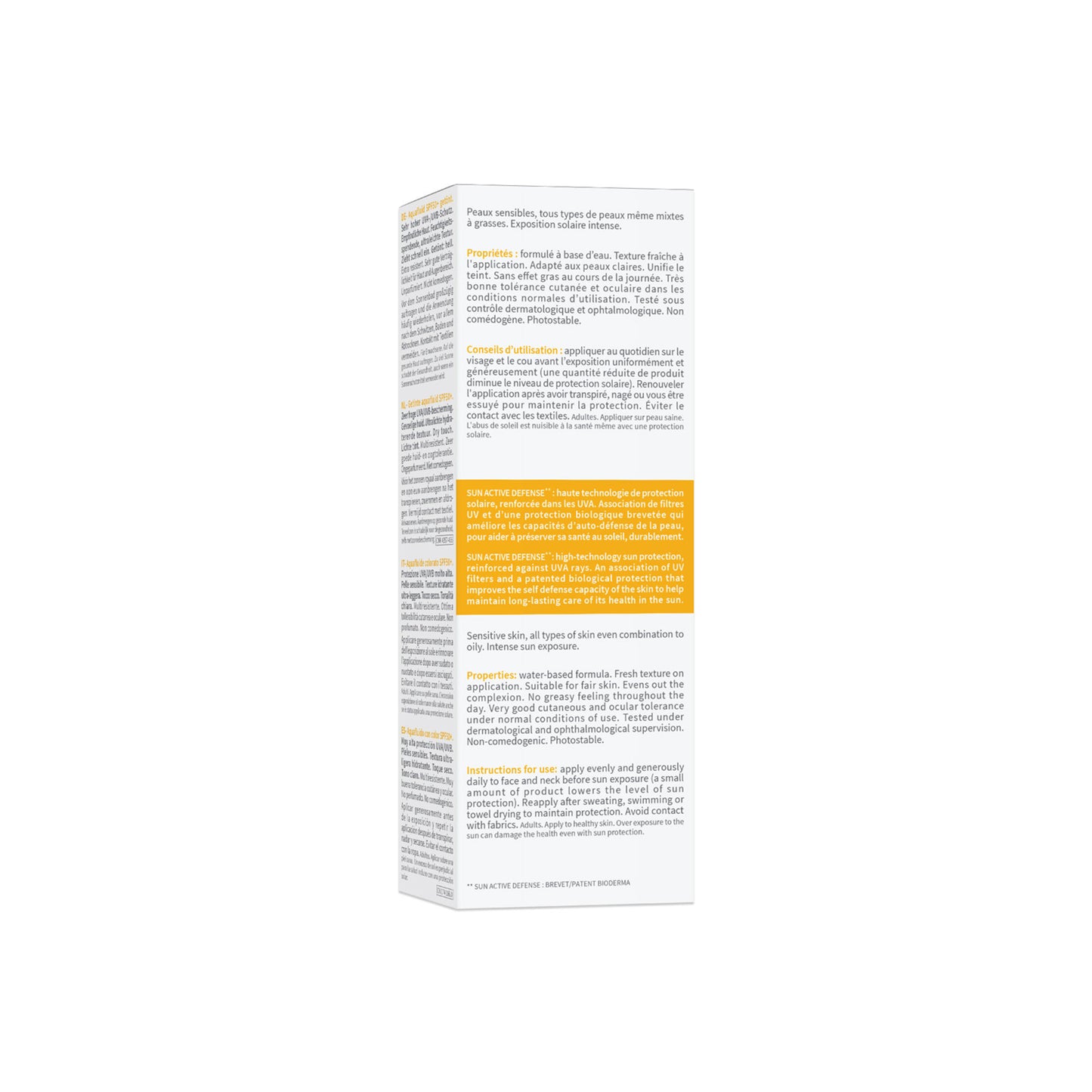Bioderma Photoderm Aquafluide Claire SPF 50+ PA+++ Tinted Sunscreen for All Skin Types|In Vivo Tested