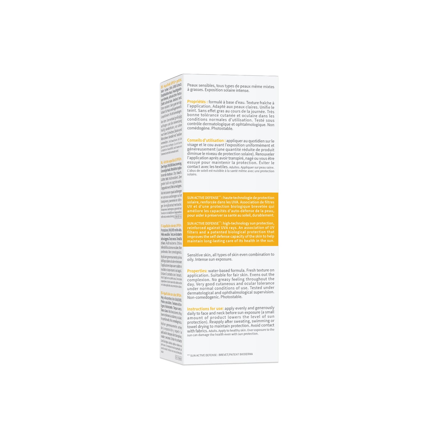 Bioderma Photoderm Aquafluide SPF 50+ PA++++ Invisible Sunscreen for All Skin Types | In Vivo Tested