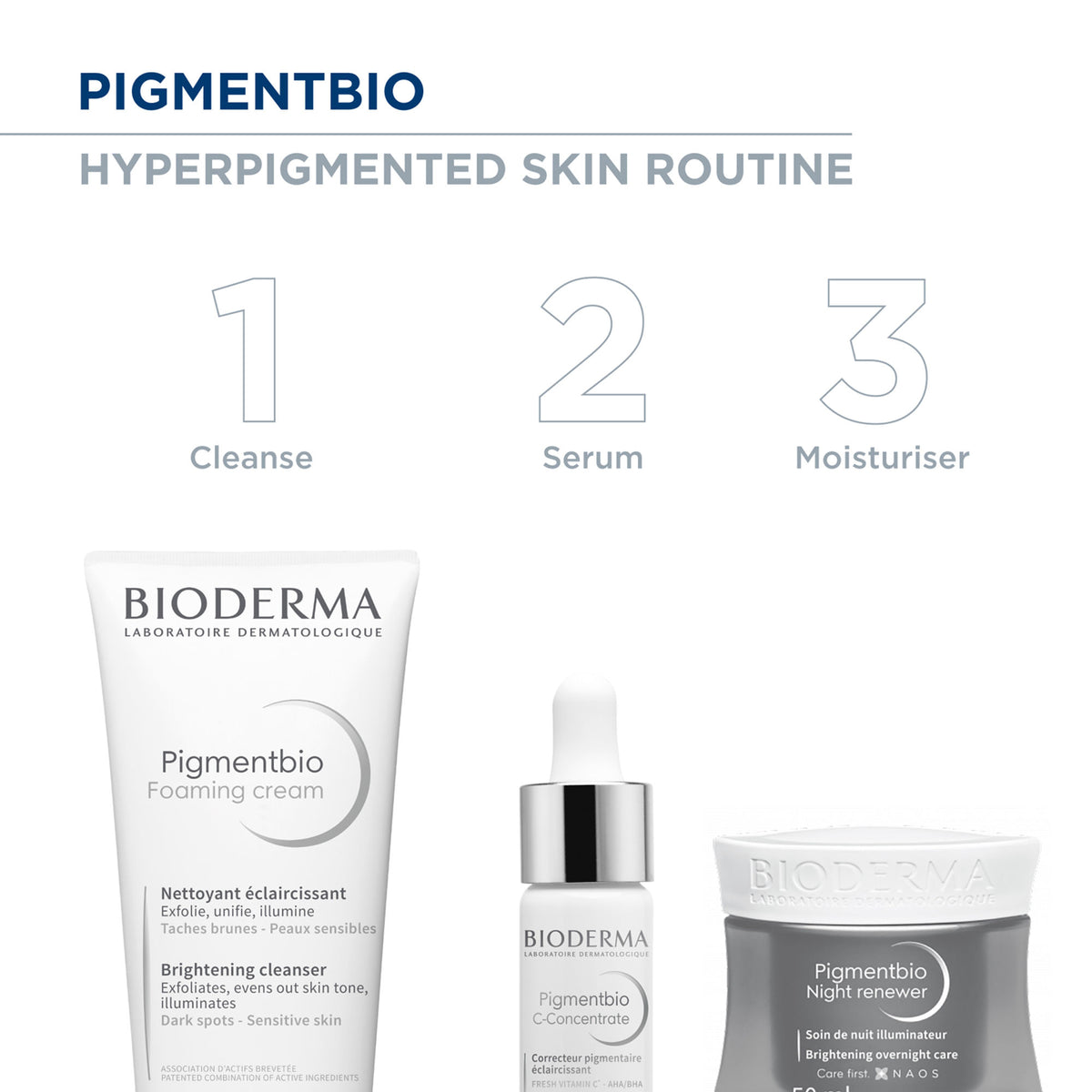 Bioderma Brightening Overnight Cream - Pigmentbio Night Renewer
