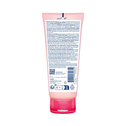Bioderma Sensibio Gel Moussant SLS Free Cleanser With Vitamin E-24h Hydration-Micellar Gel