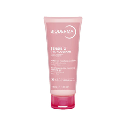 Bioderma Sensibio Gel Moussant SLS Free Cleanser With Vitamin E-24h Hydration-Micellar Gel