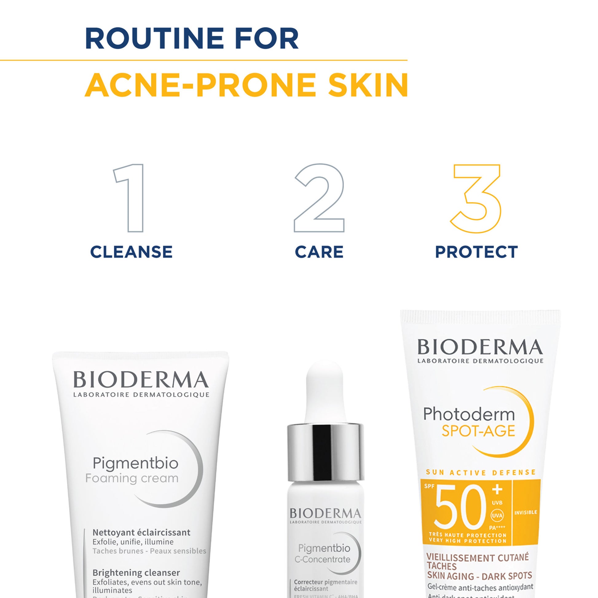 Bioderma Photoderm Spot-Age SPF 50+ PA++++ Anti-Ageing Sunscreen for Dark Spots | In Vivo Tested