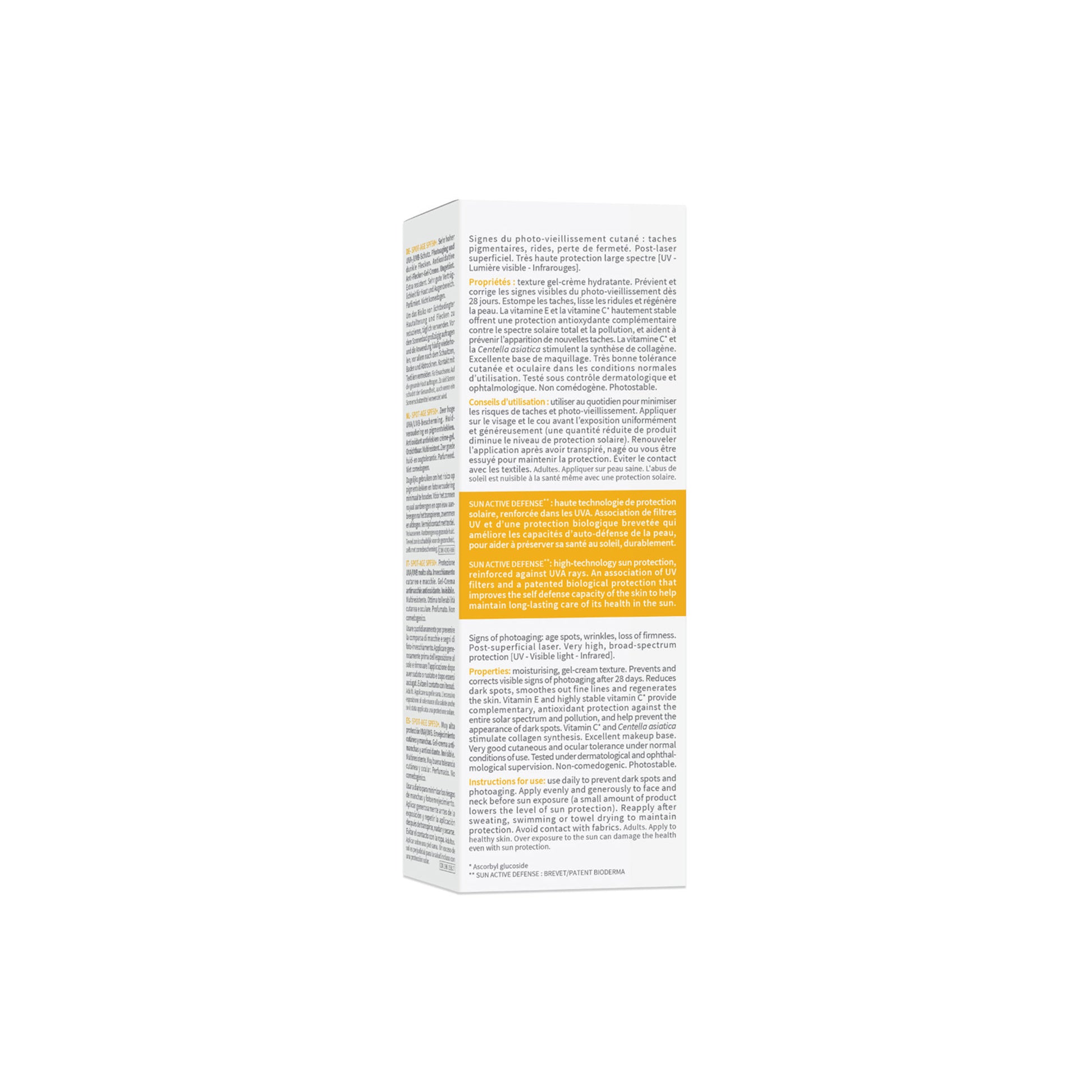 Bioderma Photoderm Spot-Age SPF 50+ PA++++ Anti-Ageing Sunscreen for Dark Spots | In Vivo Tested