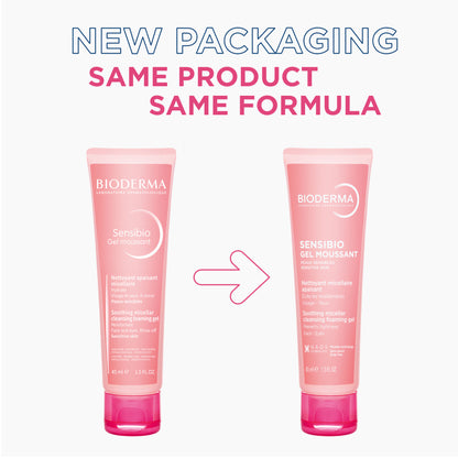 Bioderma Sensibio Gel Moussant SLS Free Cleanser With Vitamin E-24h Hydration-Micellar Gel